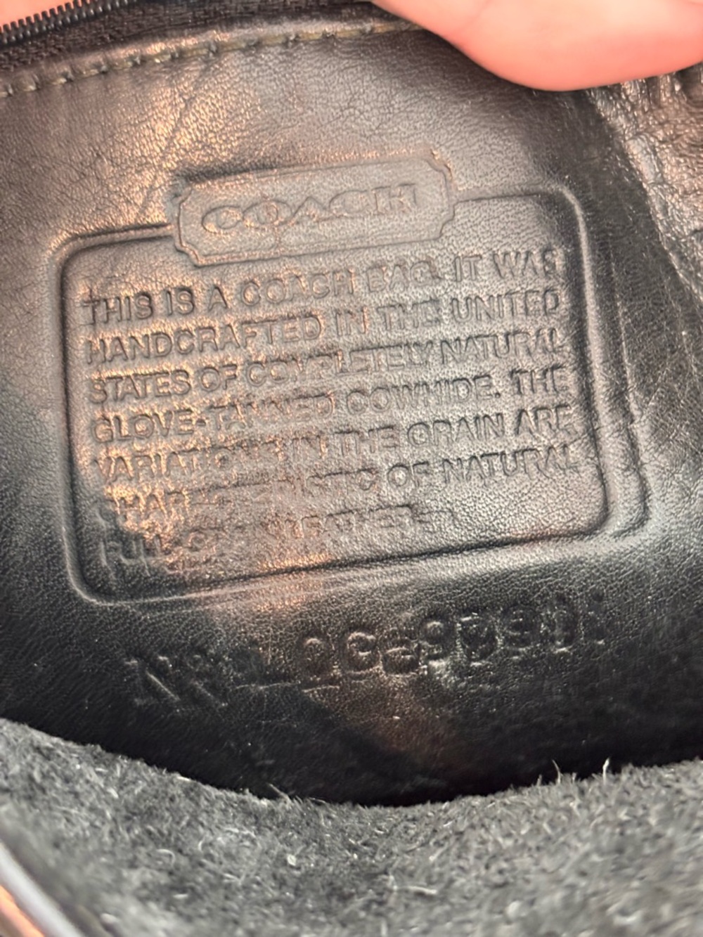 COACH 1997 Vintage Daypack Black Leather Mini Backpack with Gold Turnlock $695+ - Picture 12 of 16